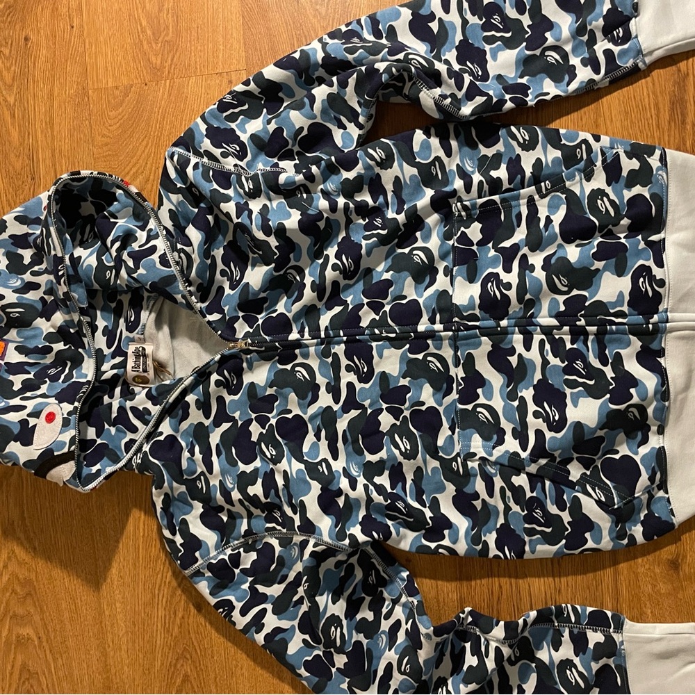 Bape Full Zip Camouflage Jacket